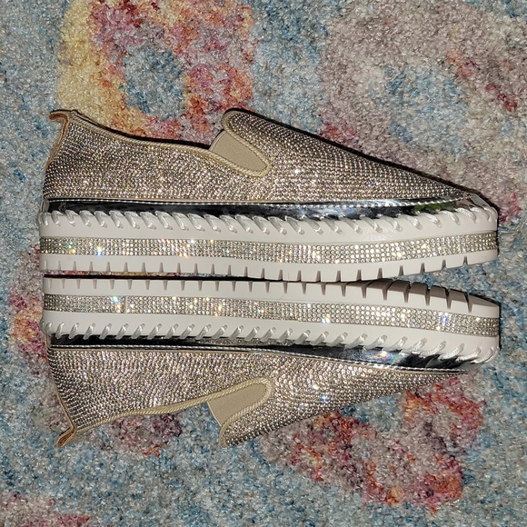 Sparkley slip ons - Picture 3 of 5